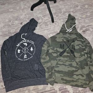 2 Minnesota Hoodies